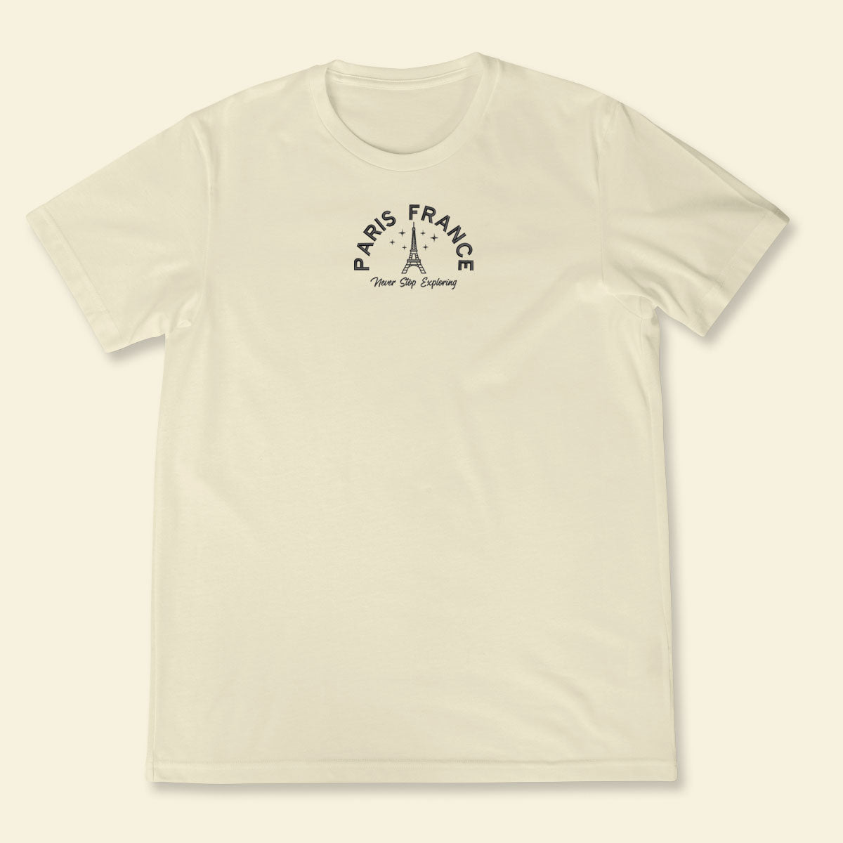 Embroidery Paris France Vintage T-shirt 1689042795374.jpg