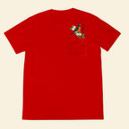 Embroidery Birthmonth April Bird Pocket T-shirt - Birthday Gift Tee 1689148992989.jpg