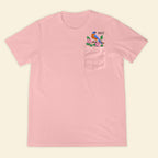 Embroidery Birthmonth May Bird Pocket T-shirt - Birthday Gift Tee 1689232083706.jpg