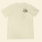 Embroidery Birthmonth July Bird Pocket T-shirt - Birthday Gift Tee 1689232842528.jpg