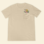 Embroidery Birthmonth July Bird Pocket T-shirt - Birthday Gift Tee 1689232842609.jpg