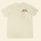Embroidery Fairy Wildflower Pocket T-shirt 1689321521481.jpg