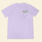 Embroidery Tulips Pocket T-shirt 1689323632599.jpg