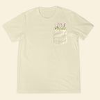 Embroidery Lavender Pocket T-shirt 1689323974392.jpg