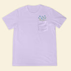 Embroidery Meadow Wildflowers Pocket T-shirt 1689324569631.jpg