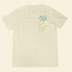 Embroidery Meadow Wildflowers Pocket T-shirt 1689324570143.jpg