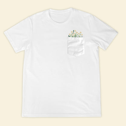 Embroidery Wildflowers Pocket T-shirt 1689325015645.jpg
