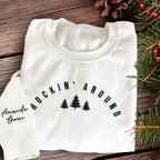 Rocking Around The Christmas Tree   Embroidered Apparel   Christmas Gift 1695626917489.jpg