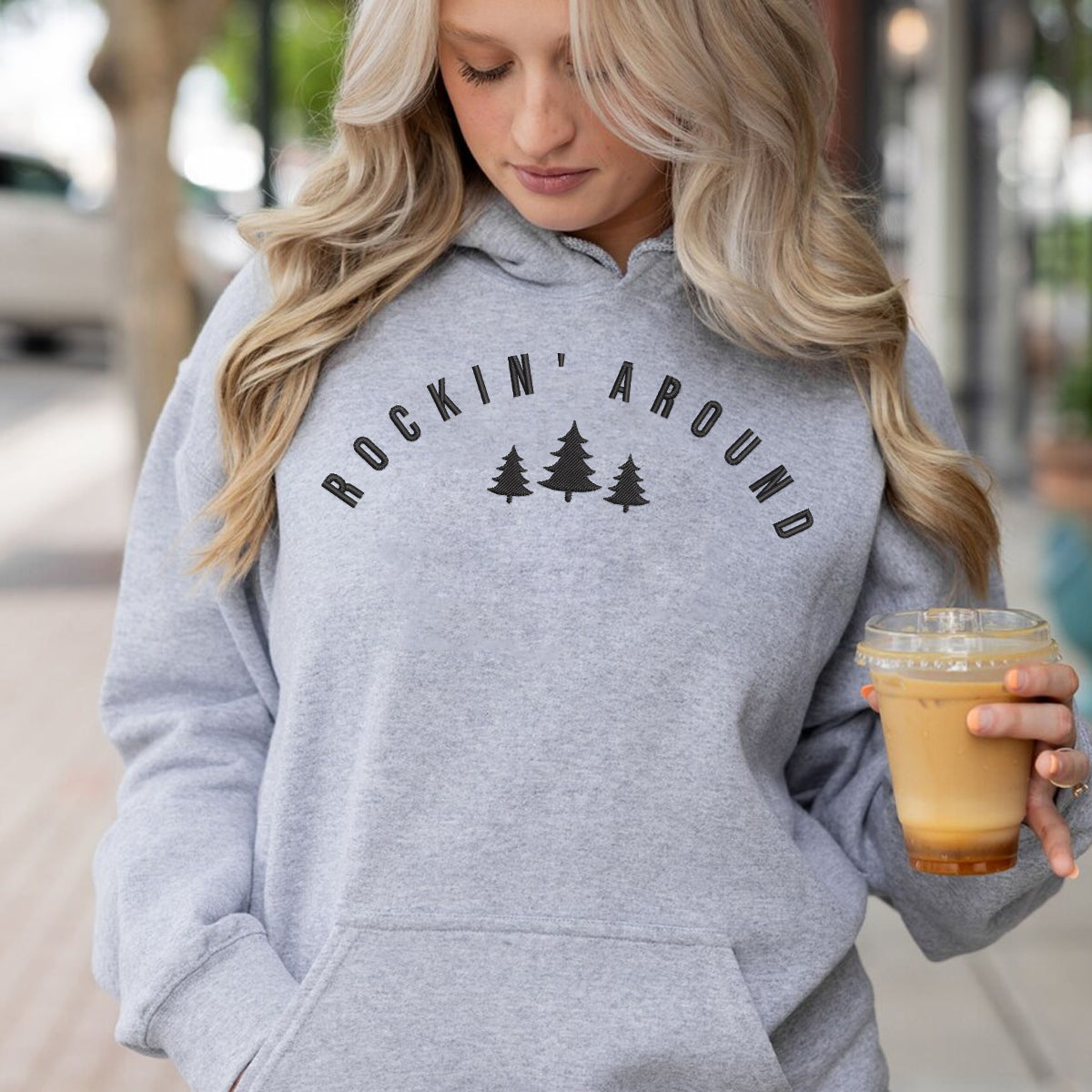 Rocking Around The Christmas Tree   Embroidered Apparel   Christmas Gift 1695626917571.jpg