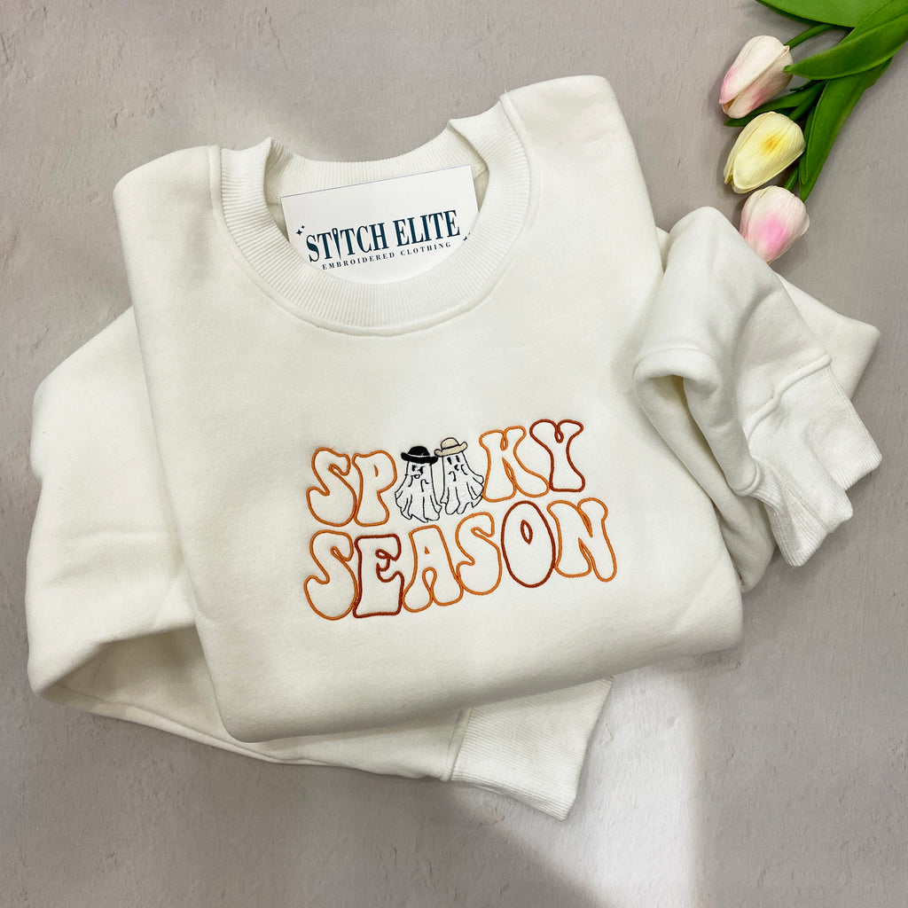Spooky Season Halloween   Embroidered Apparel   Halloween Gift 1695630237033.jpg