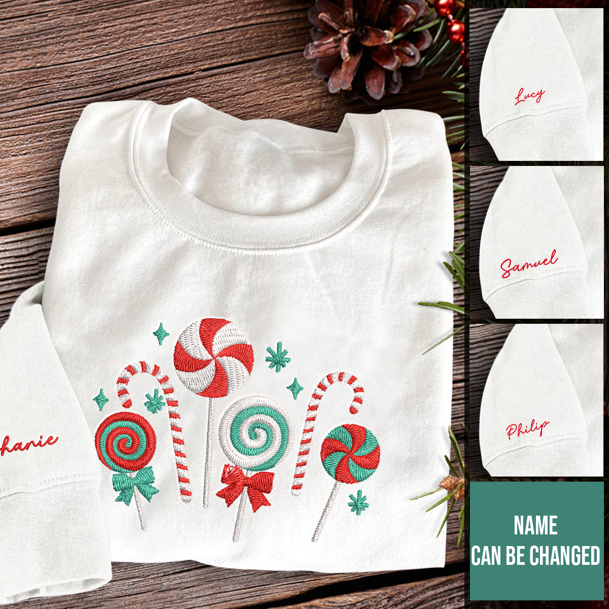 Christmas Candy   Personalized Embroidered Apparel   Christmas Gift 1695717892521.jpg
