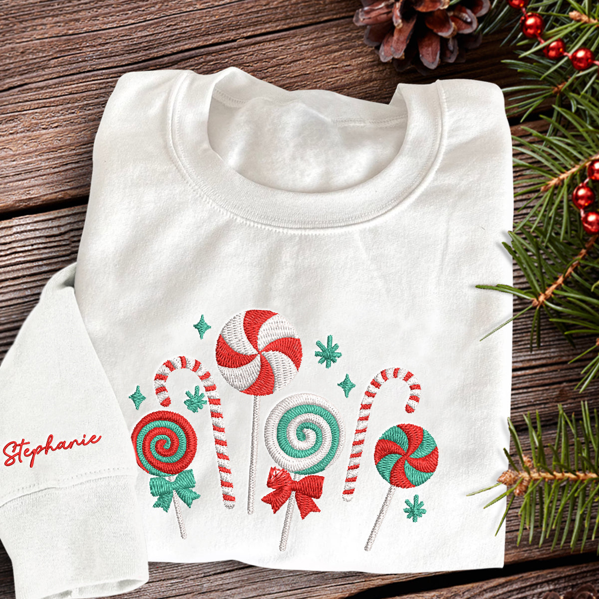 Christmas Candy   Personalized Embroidered Apparel   Christmas Gift 1695717892528.jpg