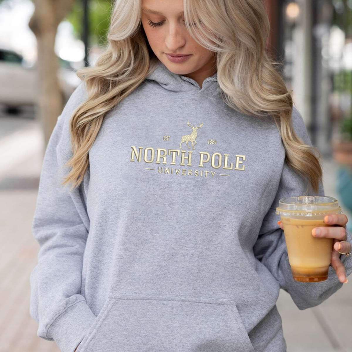 North Pole University   Embroidered Apparel   Christmas Gift 1695718643341.jpg