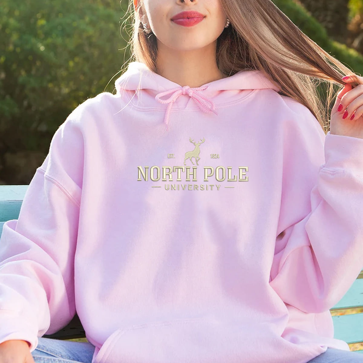 North Pole University   Embroidered Apparel   Christmas Gift 1695718643355.jpg
