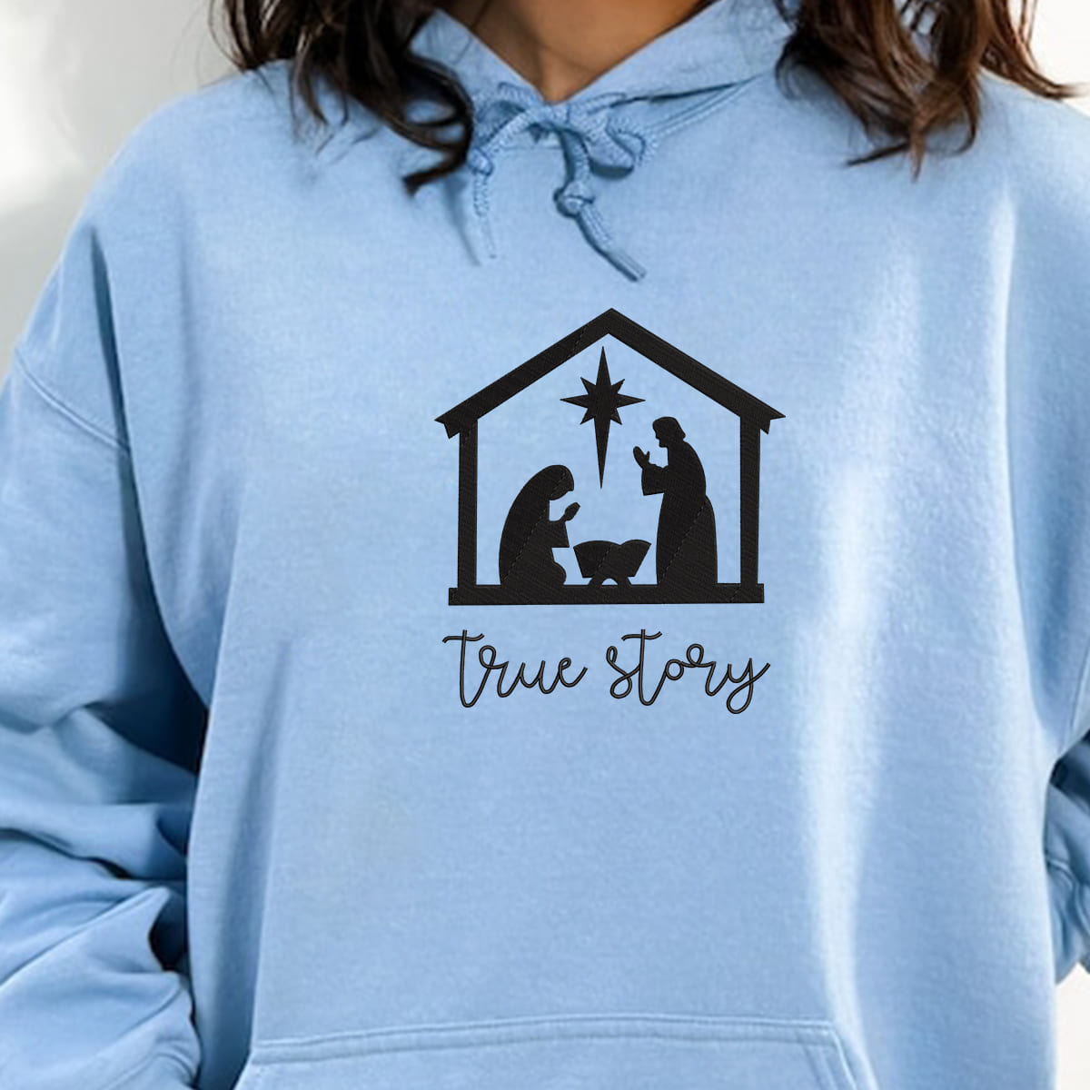 True Story Christmas   Embroidered Apparel   Christmas Gift 1695719540360.jpg