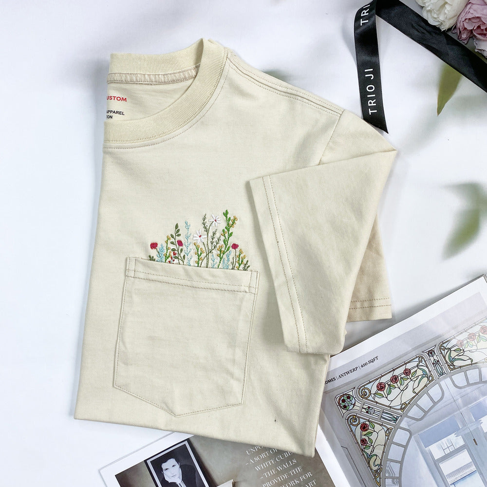 Embroidery Wildflower Pocket Shirt 1696240532364.jpg