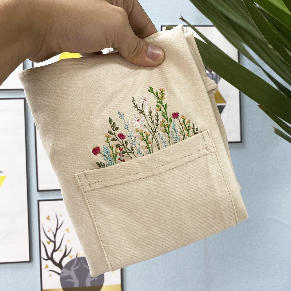 Embroidery Wildflower Pocket Shirt 1696240532381.jpg
