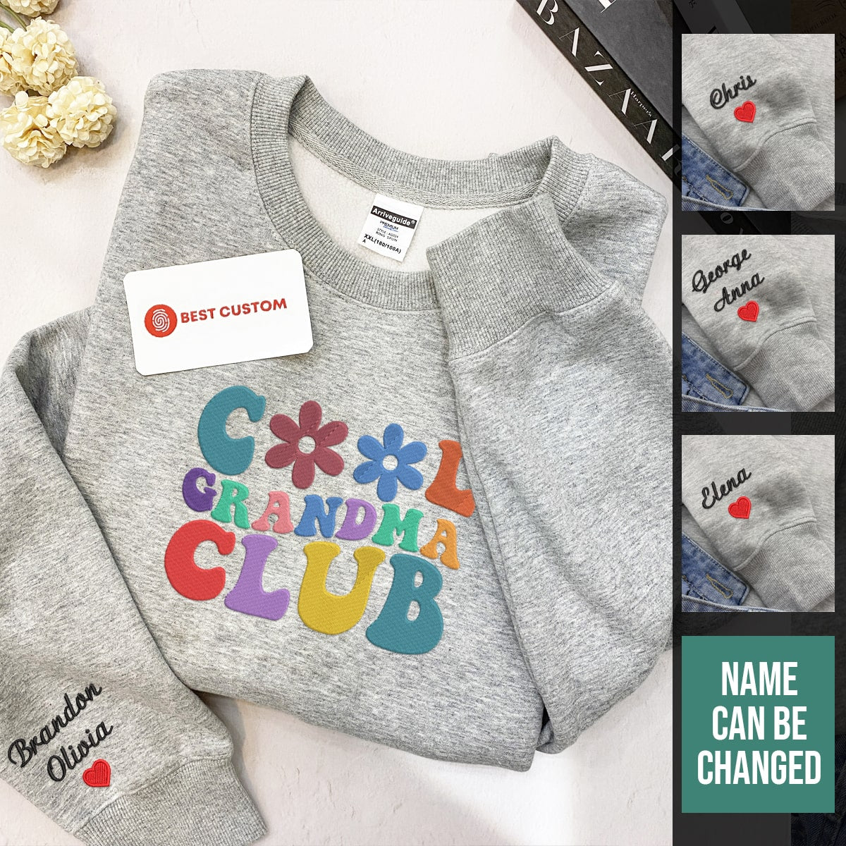 Cool Grandma Club   Embroidered Apparel   Gift For Grandma 1697616843980.jpg