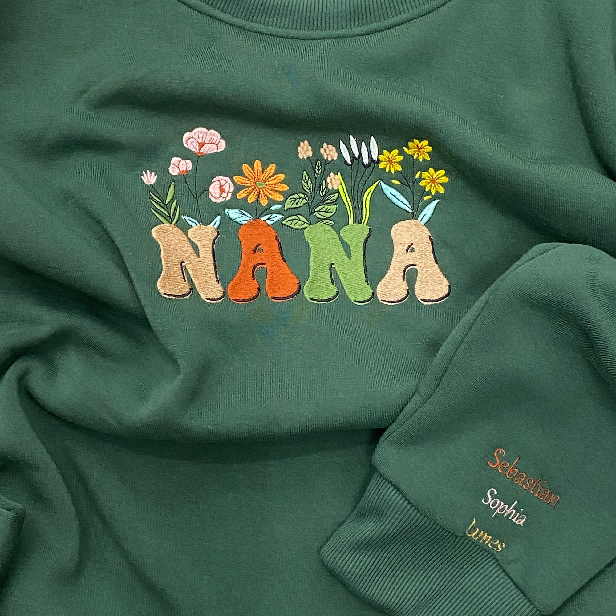 Nana Floral   Embroidered Apparel   Gift For Grandma 1697771567651.jpg