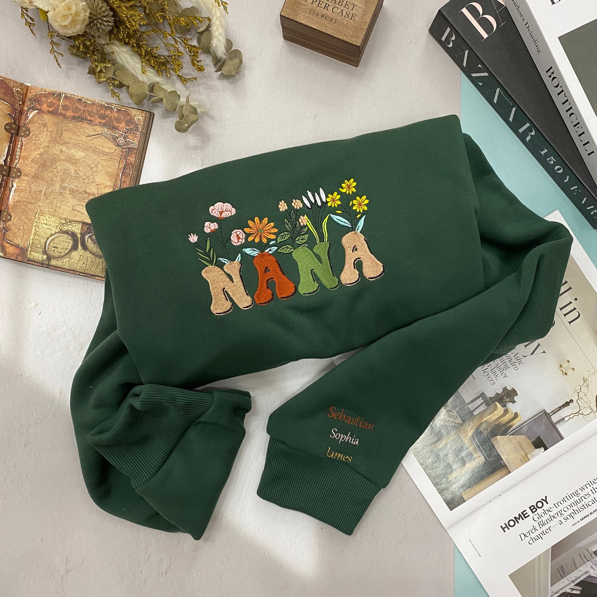 Nana Floral   Embroidered Apparel   Gift For Grandma 1697771567668.jpg