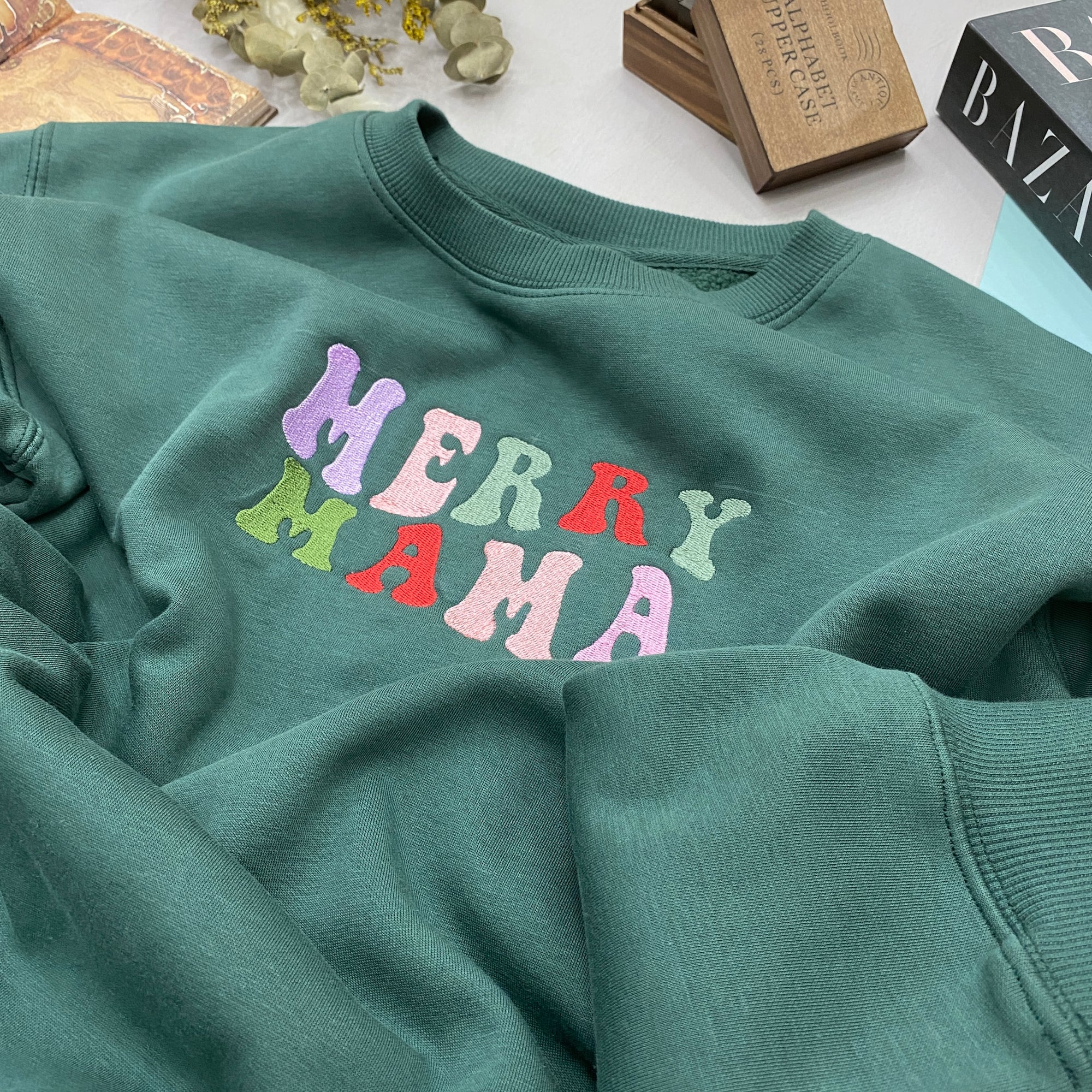 Merry Mama   Embroidered Apparel   Christmas Gift For Mother 1697771705552.jpg