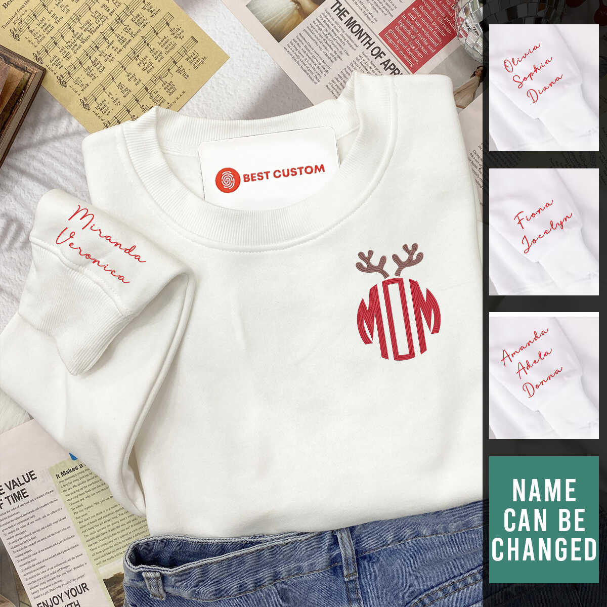 Monogrammed Mom   Embroidered Apparel   Gift For Mother Christmas 1698123532200.jpg