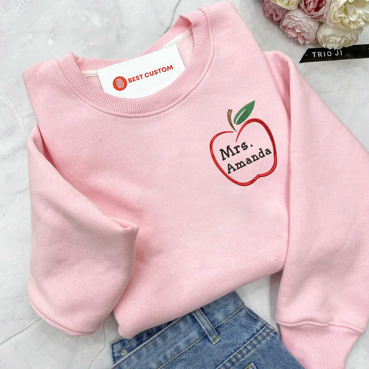 Teacher Apple   Embroidered Apparel   Gift For Teacher 1698225311252.jpg
