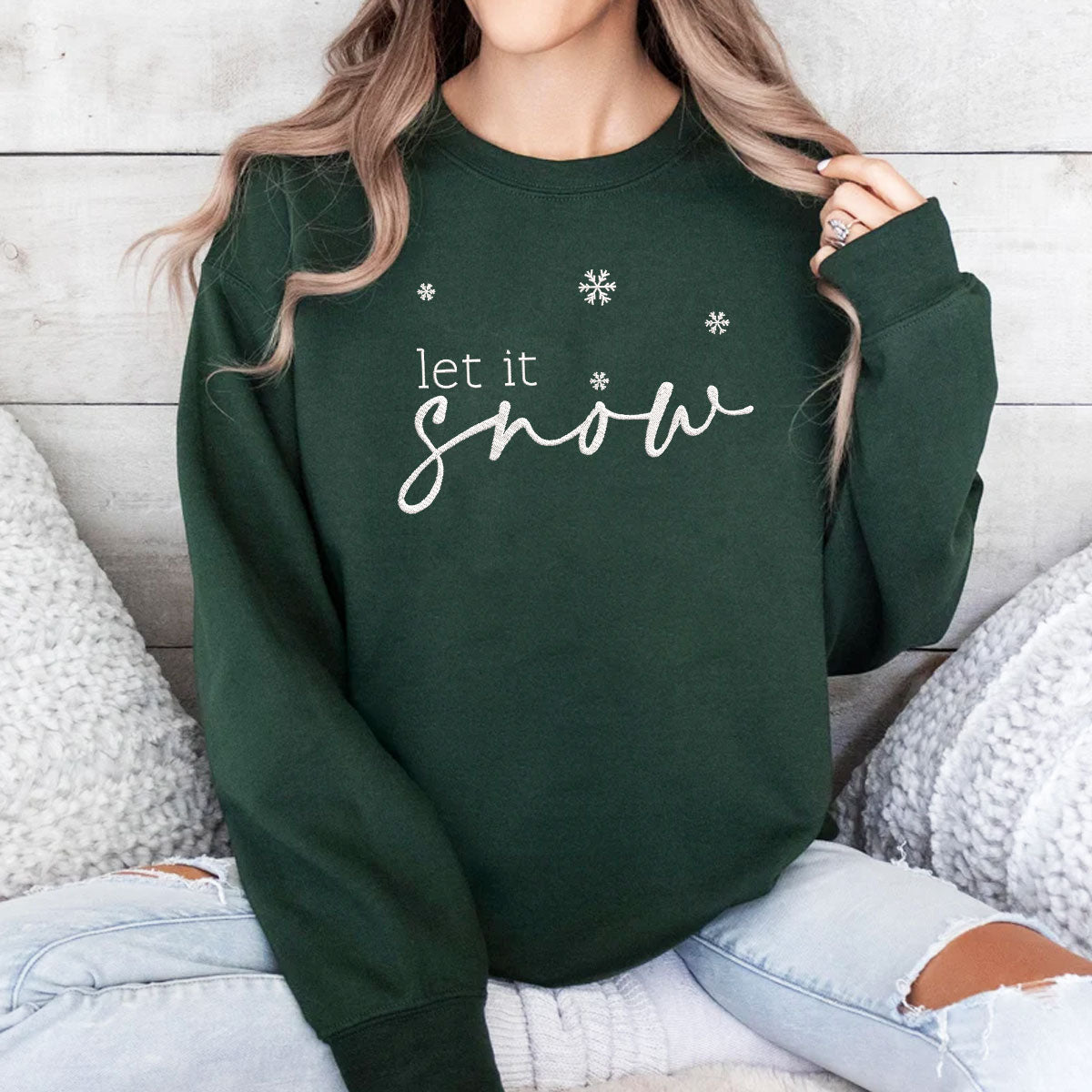 Let It Snow   Embroidered Apparel   Christmas Gift 1701404105335.jpg