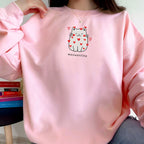 Cat Lover Valentines Day Meowentine   Embroidery Apparel   Valentines Day Gift 1703818225586.jpg
