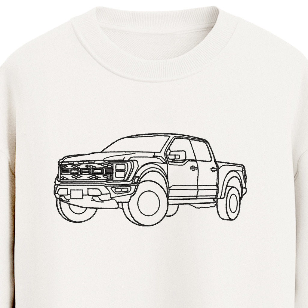2022 Ford F-150 Raptor Diagonal Embroidered Shirt 1704771690083.jpg