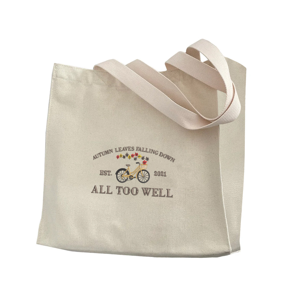 Autumn Leaves Falling Down Ts Embroidered Tote Bag 1706254237693.jpg