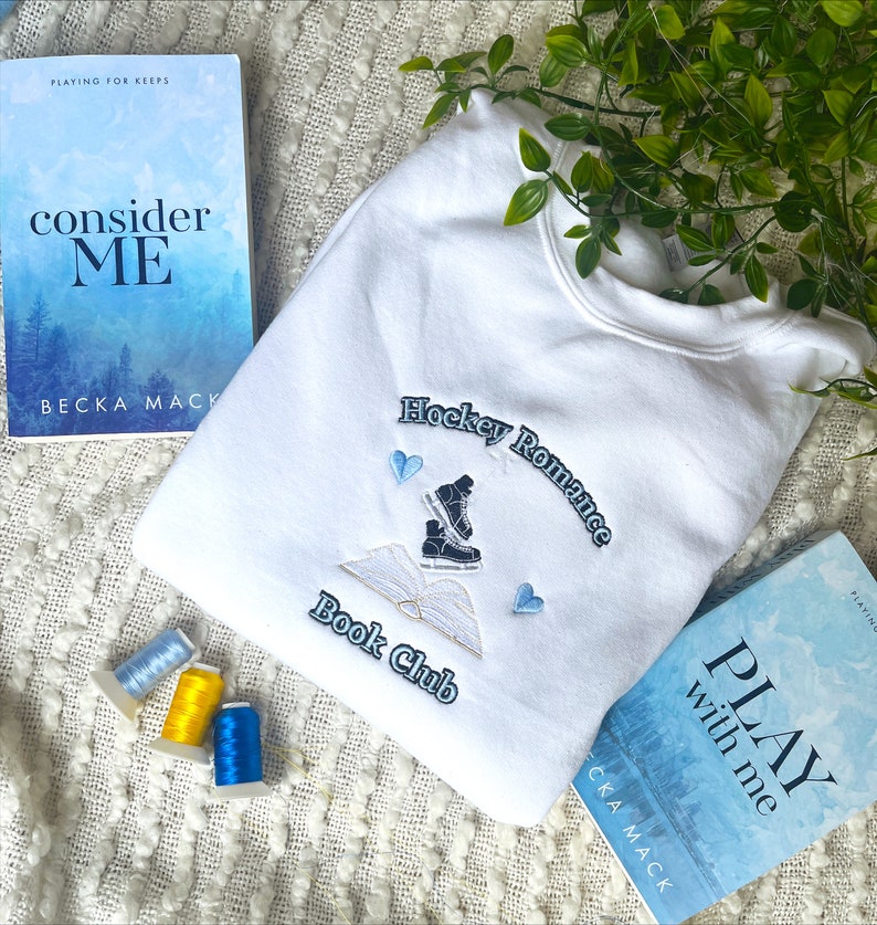 Consider Me Becka Mack Hockey Romance Embroidered Shirt 1715587165580.jpg