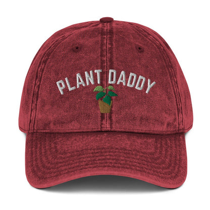 Plant Daddy Vintage Cotton Twill Cap Plant Dad Hat Embroidered Dad Hat Plant Lover Gift Gift For Him Plant Parent Hat Plant Dad Cap 1716438017336.jpg