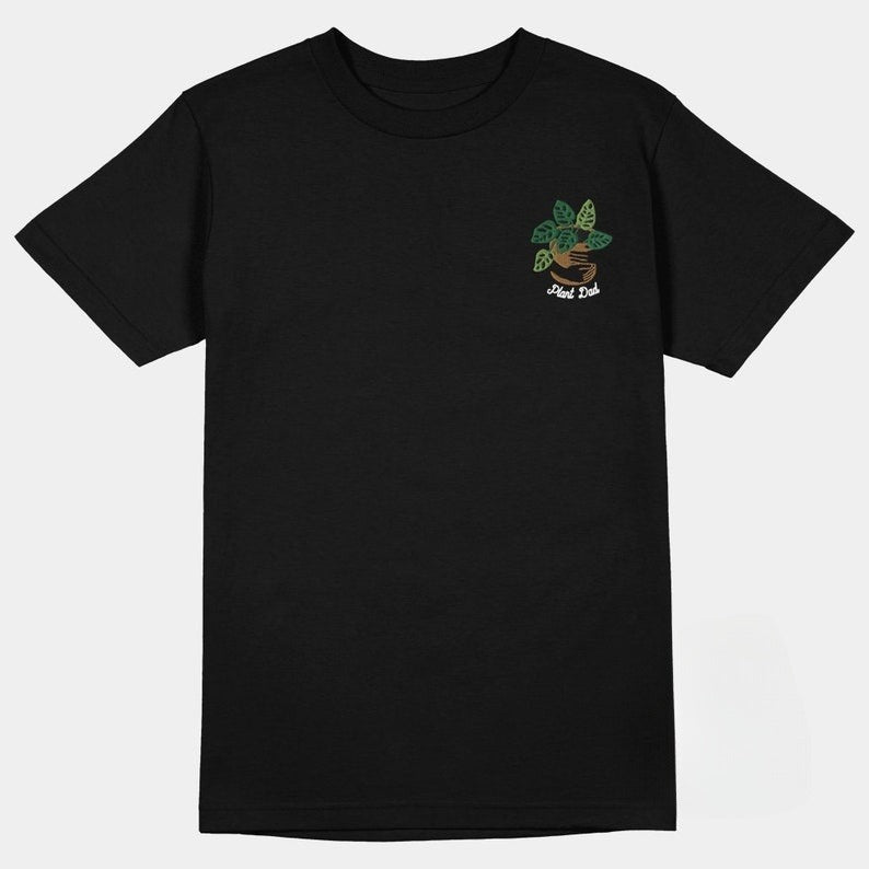 Embroidered Plant Dad Shirt Unisex Plant Shirt Plant Dad Gift Plant Lover Shirt Houseplants Shirt Gardening Gift Gardener Botanical 1716438334171.jpg