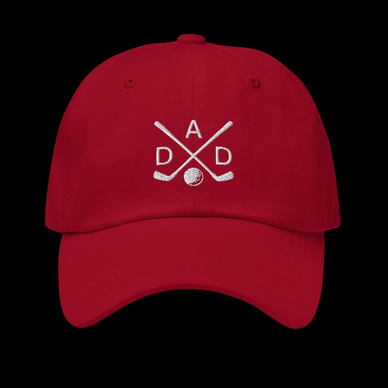 Golf Dad Hat   Perfect Fathers Day Gift   Stylish Cotton Cap For Golf Lovers   Unique Dad Birthday Present Embroidered Cap 1716803016178.jpg