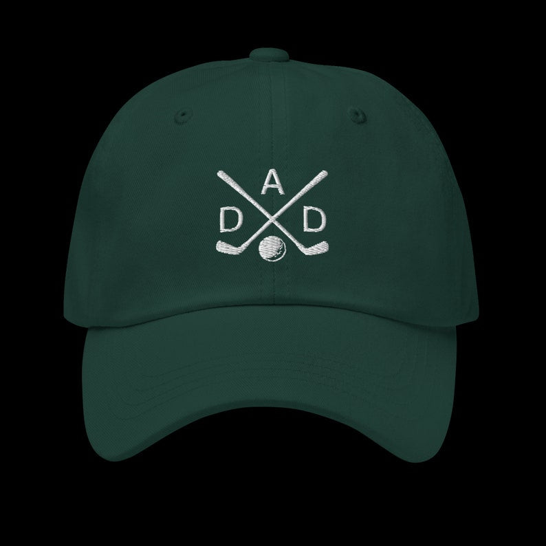 Golf Dad Hat   Perfect Fathers Day Gift   Stylish Cotton Cap For Golf Lovers   Unique Dad Birthday Present Embroidered Cap 1716803016210.jpg
