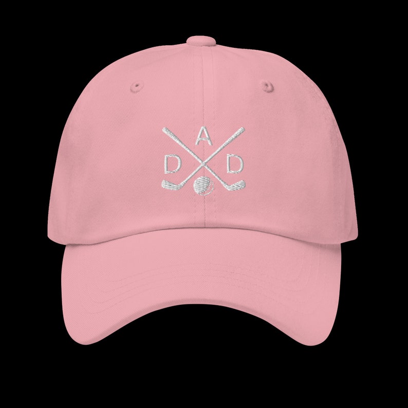 Golf Dad Hat   Perfect Fathers Day Gift   Stylish Cotton Cap For Golf Lovers   Unique Dad Birthday Present Embroidered Cap 1716803016301.jpg