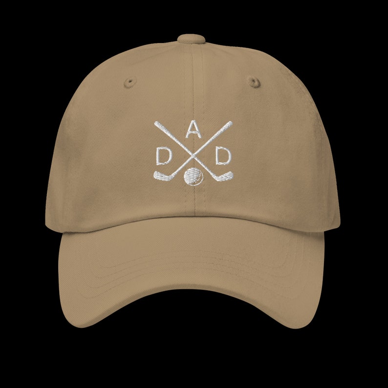 Golf Dad Hat   Perfect Fathers Day Gift   Stylish Cotton Cap For Golf Lovers   Unique Dad Birthday Present Embroidered Cap 1716803016332.jpg