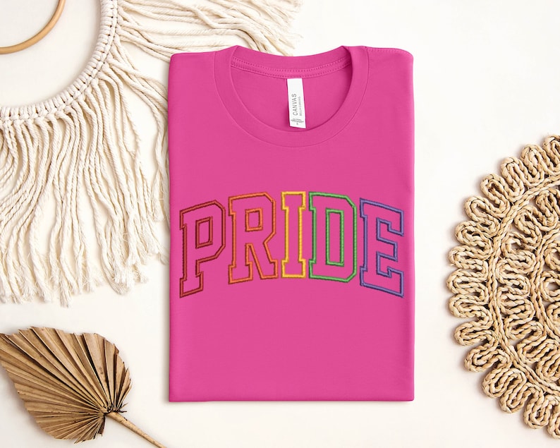 Embroidered Pride Sweatshirt Embroidered Lgbt Shirt Embroidered Pride Shirt Lgbt Friendly Shirt Lgbt Support Shirt Rainbow Shirt 1716968610927.jpg
