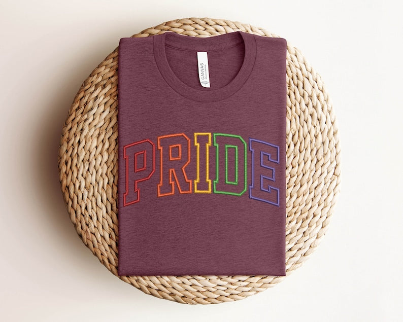 Embroidered Pride Sweatshirt Embroidered Lgbt Shirt Embroidered Pride Shirt Lgbt Friendly Shirt Lgbt Support Shirt Rainbow Shirt 1716968611005.jpg