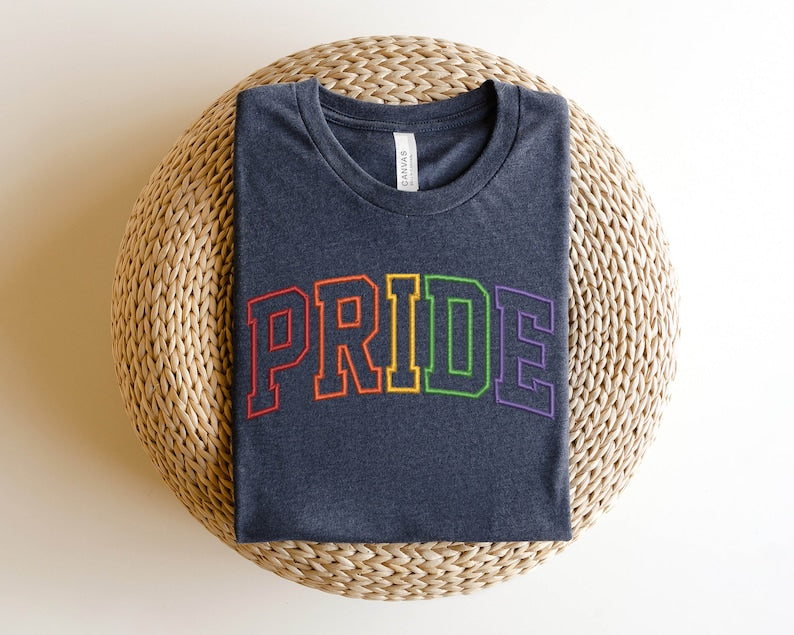 Embroidered Pride Sweatshirt Embroidered Lgbt Shirt Embroidered Pride Shirt Lgbt Friendly Shirt Lgbt Support Shirt Rainbow Shirt 1716968611015.jpg