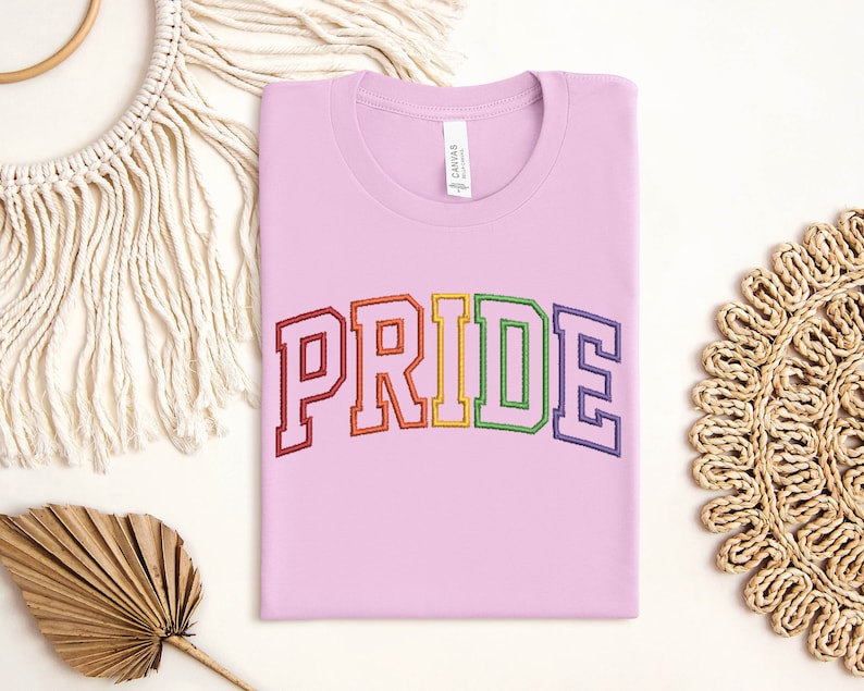 Embroidered Pride Sweatshirt Embroidered Lgbt Shirt Embroidered Pride Shirt Lgbt Friendly Shirt Lgbt Support Shirt Rainbow Shirt 1716968611020.jpg