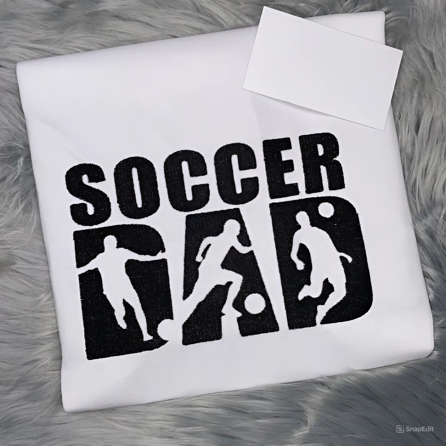 Soccer Word Cup Soccer Soccer Dad Personalized Fathers Day T  Shirt Juneteenth 1865 Embroidered Gift Birthday 4th Of July 1717037987692.jpg