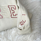Embroidered Nurse Athletic Block Gemma Sweatshirt  Nurse Pullover Sweatshirt  Gift For Grad  New Nurse Gift  Nurse Crewneck Sweatshirt 1720688403147.jpg
