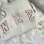 Embroidered Nurse Athletic Block Gemma Sweatshirt  Nurse Pullover Sweatshirt  Gift For Grad  New Nurse Gift  Nurse Crewneck Sweatshirt 1720688403326.jpg