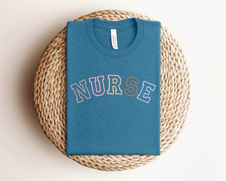 Embroidered Nurse Sweatshirt Embroidered Nursing Shirt Embroidered Registered Nurse Shirt Nursing Hoodie Nursing School Shirt Nursing 1720759117885.jpg