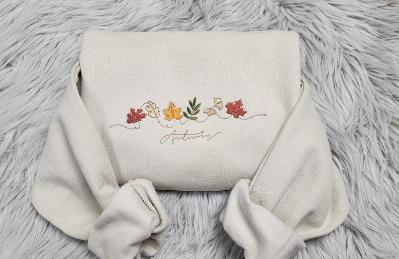 Autumn Embroidered Crewneck   Autumn Leaves Crewneck   Embroidered Fall T Shirt   Sweatshirt   Hoodie 1721618676073.jpg