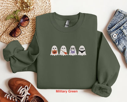Embroidered Cute Ghost Sweatshirt Embroidered Halloween Shirt Halloween Ghost Sweatshirt Cute Halloween Shirt Halloween Cute Ghost Shirt 1722650703356.jpg