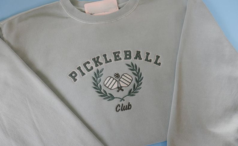 Pickleball Club Machine Embroidered Sweatshirt 1723521556998.jpg