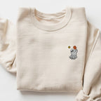 Embroidered Ghost Pickleball Sweatshirt Halloween Ghost Pickleball Sweater Ghost Playing Pickleball Crewneck Halloween Embroidery 1723694152544.jpg
